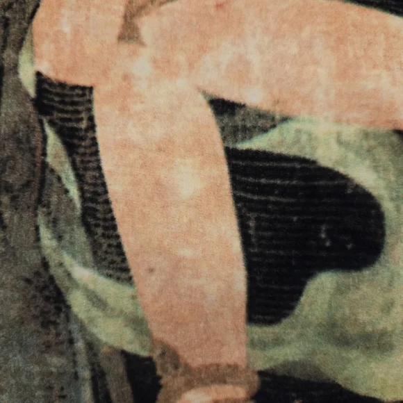 Vivienne Tam Vintage 90s Cotton Velvet Buddha Asian Midi Skirt - Picture 10 of 14